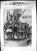 Old 1880 Oxford Cambridge University Boat Race River Thames Sport Spe Victorian