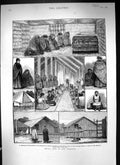 Old 1881 Social Life New Zealand Donnelly Tarekai Runangu House Nativ Victorian