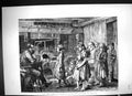 Original Old Antique Print 1871 Brickyards England Scene Paying Children Inn