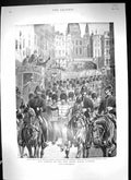 Old 1899 Australian Lancers Marching Docks Waterloo Station Aldershot Victorian