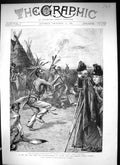 Old 1889 Governor General Canada Pacific Railway Blackfeet Indians Po Victorian