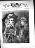 Antique Print 1871 Princess Louise Queen Prizeman Wimbledon Rifle Shooting 19th