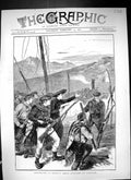 Old 1873 Travelling Spain Railway Train Attacked Carlists Weapons Mou Victorian
