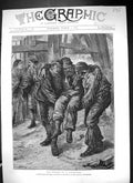 Old 1873 Injured Volunteer Explosion Talk O' Th' Hill Colliery Staffo Victorian
