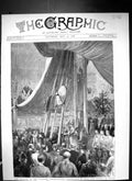 Old 1888 Opening Glasgow International Exhibition H.R.H. Prince Wales Victorian