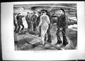 Old Print 1871 Breech-Loaders Muzzle-Loaders Gun Drill Navy Sailors Ship 19th