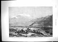 Old 1878 Afghanistan Cabul Be-Maroo Hill British Cantonments Mountain Victorian