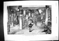 Old Print 1891 Pilgrims Praying Temple Japan Religion Chas Fripp Fine Art 19th