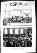 Old 1881 President Garfield Lying State Rotunda Washington Exeter Hal Victorian
