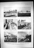 Old 1906 Panama Isthmian Canal Colon Ships Railway Bucyrus Culebra Tr 20th