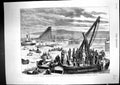 Old 1880 Tay Railway Bridge Disaster View Diving Operations Scotland Victorian