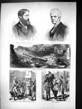 Old 1871 Robertson Dramatist Canon Melvill Fort D'Issy Selling Dogs P Victorian