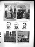 Old 1881 Ireland Sexton Parnell Dillon Freeman Office Kilmainham Gaol Victorian