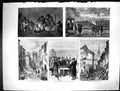 Old 1871 Railway Carriages Station Prussians Selling Water Royale St. Victorian