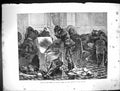 Old Print 1871 Salon Palais De Justice Paris France Men Sleeping Fine Art 19th