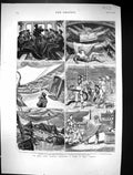 Old 1876 Royal Naval Artillery Volunteers Cruise H.M.S. Ship Cherub T Victorian