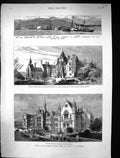 Old 1881 University Nottingham Bestwood Duke Alban Ship Helicon Super Victorian