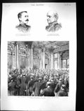 Old 1886 Liberal Unionist Banquet Hotel Metropole James Greenwood Cha Victorian