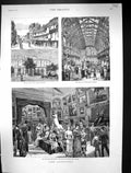 Old 1881 York Picture Gallery Fine Art Institution Pavement Architect Victorian