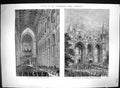 Old 1871 Festival Peterborough Choral Interior Cathedral Procession C Victorian