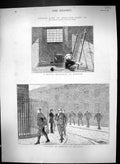 Old 1873 Prison Life England Convict Mat Making Millbank Convicts Exe Victorian