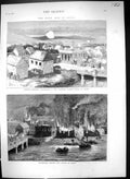 Old 1874 Civil War Spain Carlists Republicans Customs House Beobia Vi Victorian