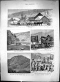 Old 1883 Princess Louise Lorne British Columbia Clinton Hotel Nicomen Victorian