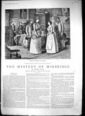 Old 1888 Illustration Story Mystery Mirbridge George Maurier James Pa Victorian