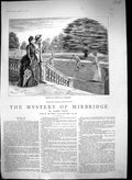 Old 1888 Illustration Story Mystery Mirbridge George Maurier James Pa Victorian
