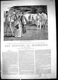 Old 1888 Illustration Story Mystery Mirbridge George Maurier James Pa Victorian