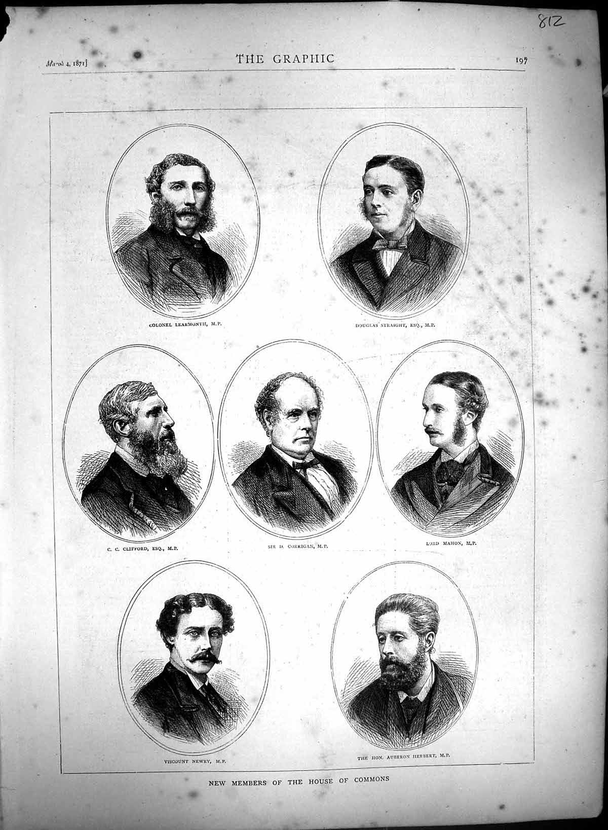 Old 1871 House Commons Learmonth Straight Clifford Corrigan Mahon New Victorian