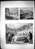 Old 1871 Paris Commune Fosse Cemetery Pere La Chaise Porte Maillot Fl Victorian