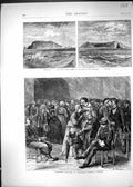 Old 1871 Communist Prisoners Versailles St. Paul'S Island Loss Megaer Victorian