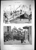 Old 1886 Prince Alexander Bulgaria Rustchuk Royal Yacht Victoria Albe Victorian