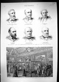 Old 1887 Art Spencer House Birmingham Martineau Parker Smith Jaffray Victorian
