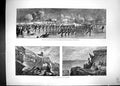 Old 1871 Landslip Whitby Ice Skating Parade Huntingdonshire Rifle Vol Victorian