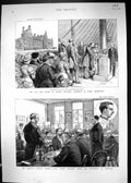 Old 1881 Brighton Railway Percy Lefroy Mapleton Cuckfield Prince Wale Victorian