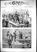 Old 1886 Lady Mayoress London Rifle Brigade Artists Grande Soiree Coi Victorian
