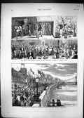 Old 1874 Duke Duchess Edinburgh Chelsea Embankment Royal Buck Hounds Victorian