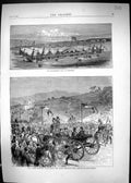 Old 1871 Tent Wimbledon King Victor Emmanuel Italian Rifle Meeting Ac Victorian
