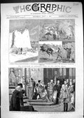 Antique Print 1881 Evacuation Candahar Camp Gatai Prince LeopDuke Albany Ho