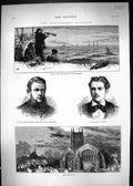 Old 1873 Captain Knowles Northfleet Ship Dungeness Brand Lyyd Churchy Victorian