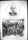 Old 1873 John Torr Parliament Liverpool King Portugal Ship Challenger Victorian