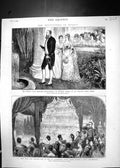 Old 1874 Russia Nobles Ball Moscow Imperial Box St. Petersburg Opera Victorian