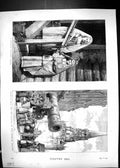 Old 1874 Russian Peasant Bride Czar-Pushka Big Cannon Kremlin Moscow Victorian