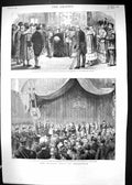 Old 1886 Queen Edinburgh Marquess Lothian Reception Exhibition Execut Victorian