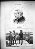 Old 1874 Rev. Sumner Ex-Bishop Winchester Japanese Naval Military Off Victorian