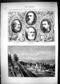 Old 1874 Vegetarian Society Newman Ward Pitman Davie Mount St. Michae Victorian