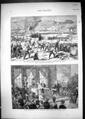 Old 1874 Battle Estella Carlists Republicans Zabal Prizes Orphan Ham Victorian