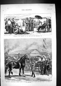 Old 1874 Wimbledon Common Rifle Shooting Army Navy Agricultural Bedfo Victorian